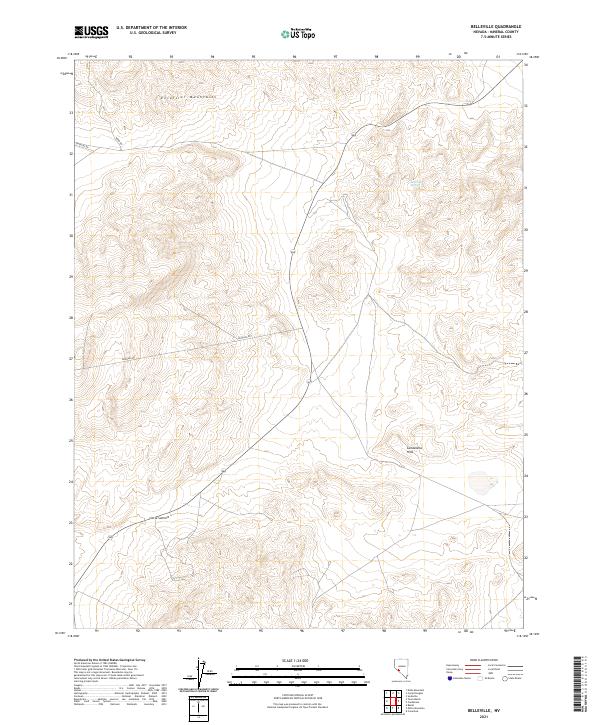 USGS Topographic Map – Belleville
