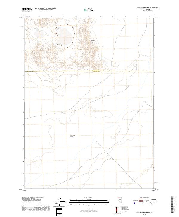 USGS Topographic Map – Black Rock Point East