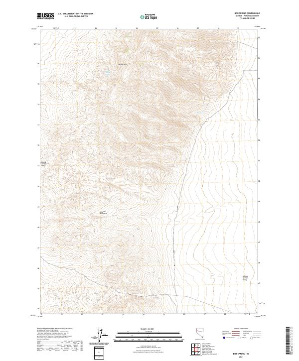 USGS Topographic Map – Bob Spring