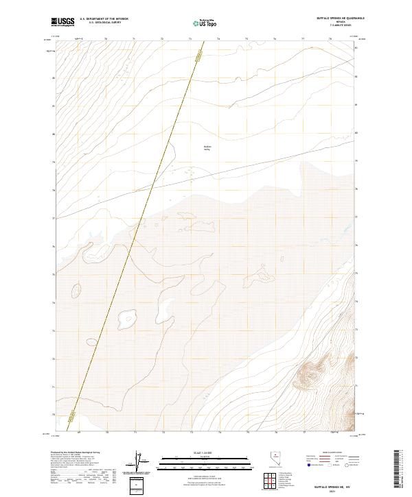 USGS Topographic Map – Buffalo Springs NE