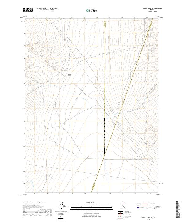 USGS Topographic Map – Cherry Creek SE