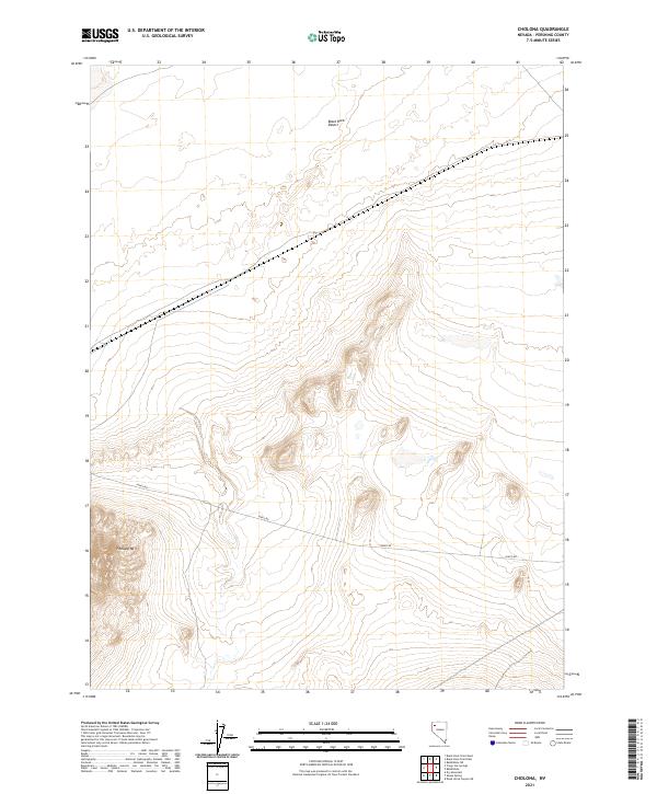 USGS Topographic Map – Cholona
