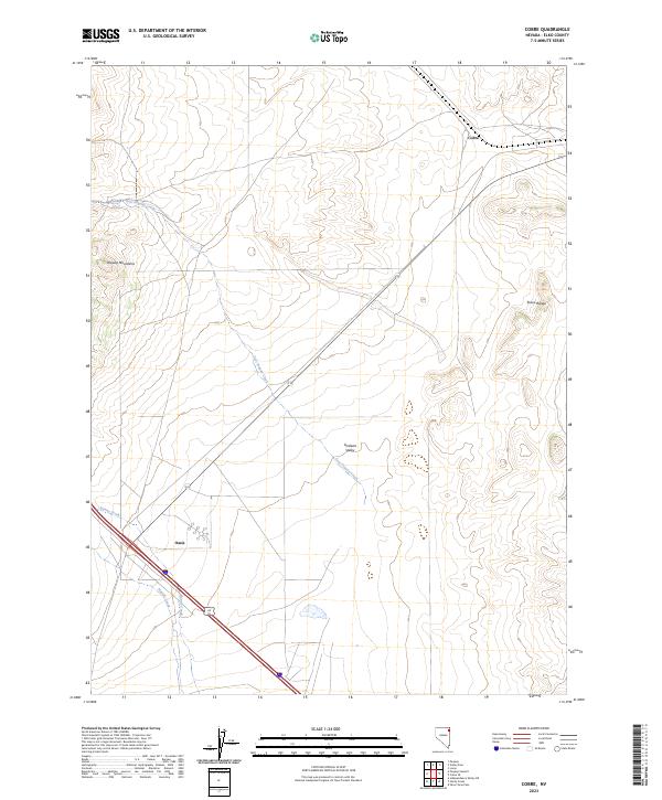 USGS Topographic Map – Cobre