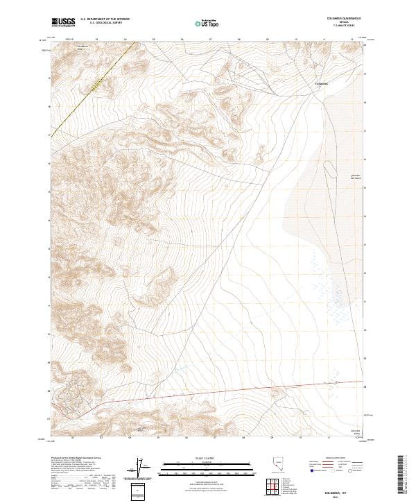 USGS Topographic Map – Columbus
