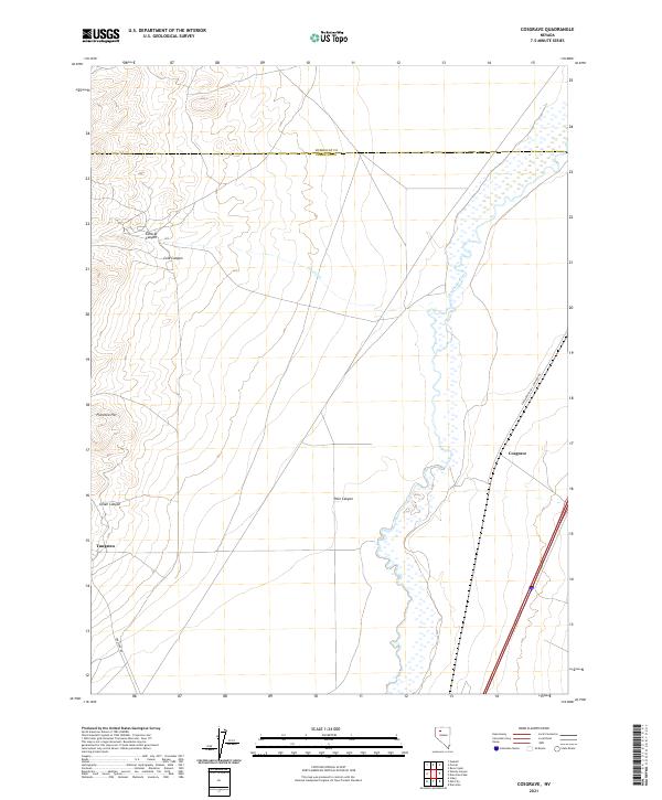 USGS Topographic Map – Cosgrave