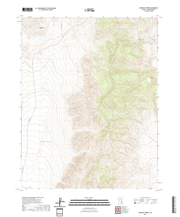 USGS Topographic Map – Crescent Spring