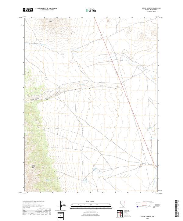 USGS Topographic Map – Currie Gardens