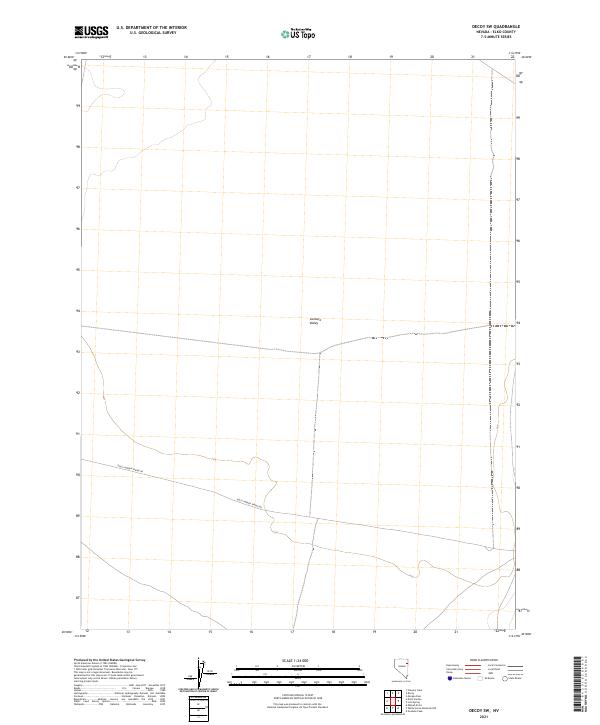 2021 Map of Decoy SW, 2021 Print