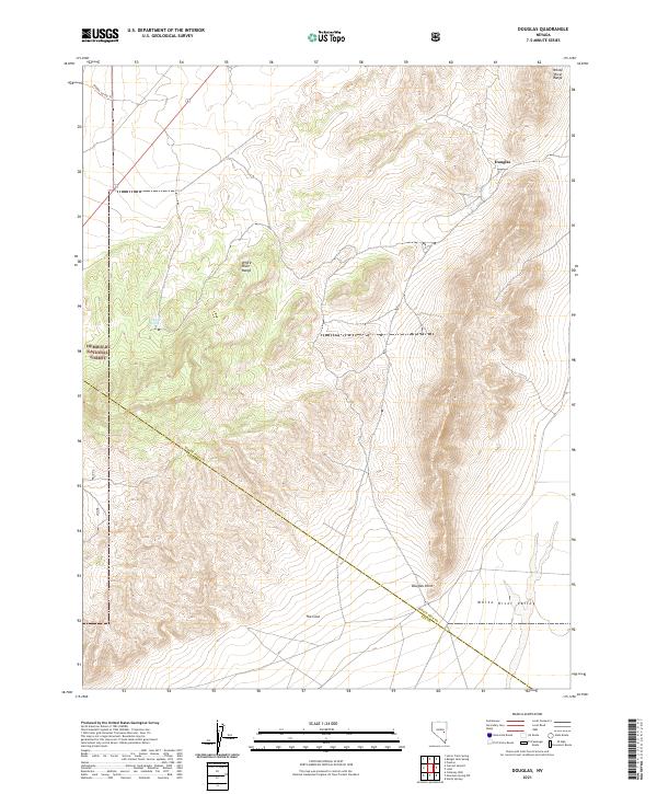 USGS Topographic Map – Douglas