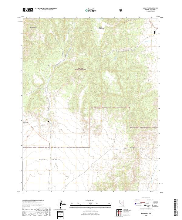 USGS Topographic Map – Eagle Pass