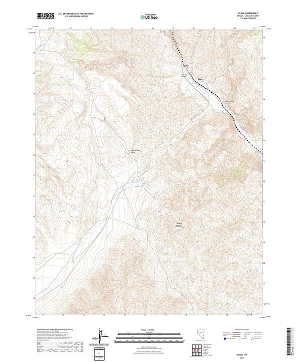 USGS Topographic Map – Elgin