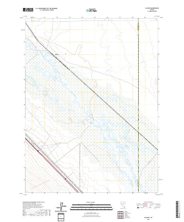 USGS Topographic Map – Ellison