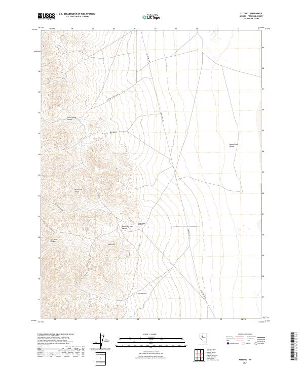 USGS Topographic Map – Fitting