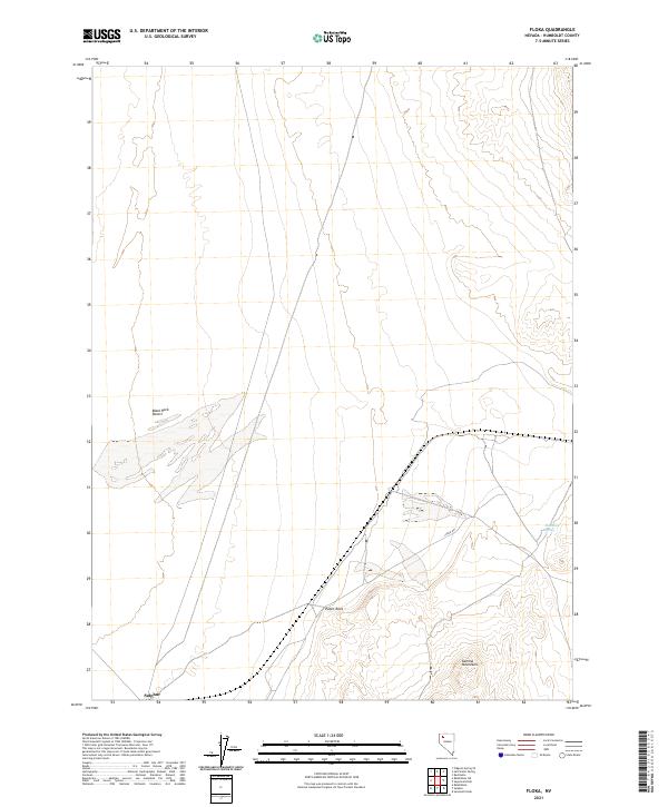 USGS Topographic Map – Floka