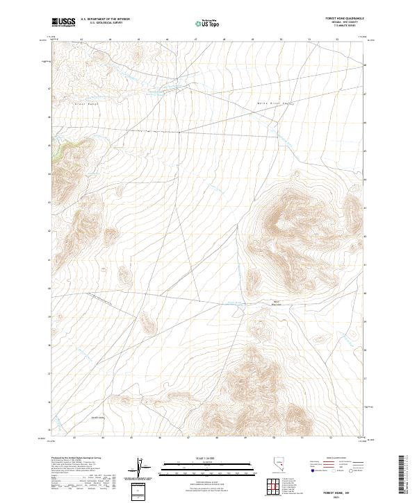 USGS Topographic Map – Forest Home