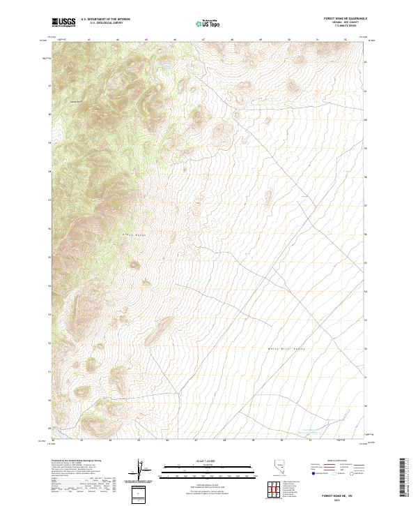 USGS Topographic Map – Forest Home NE