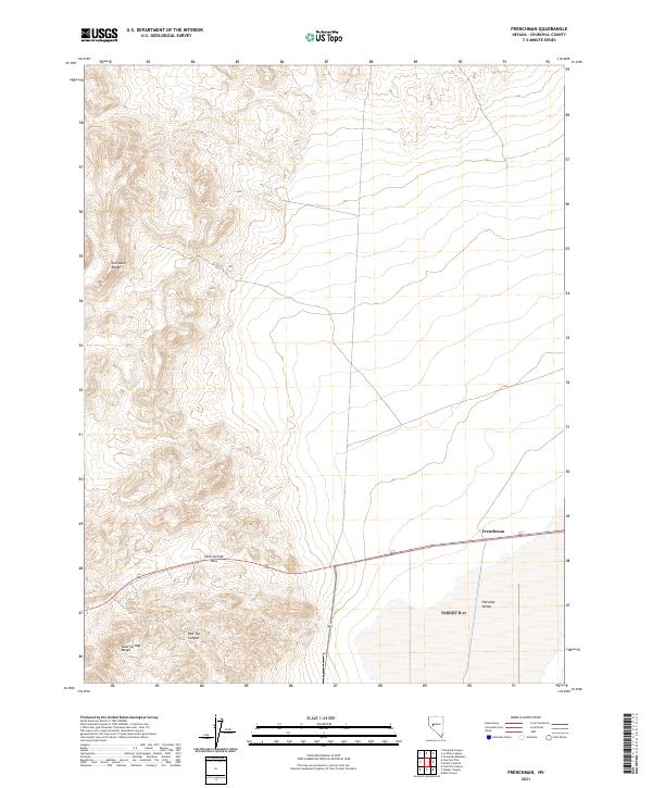 USGS Topographic Map – Frenchman
