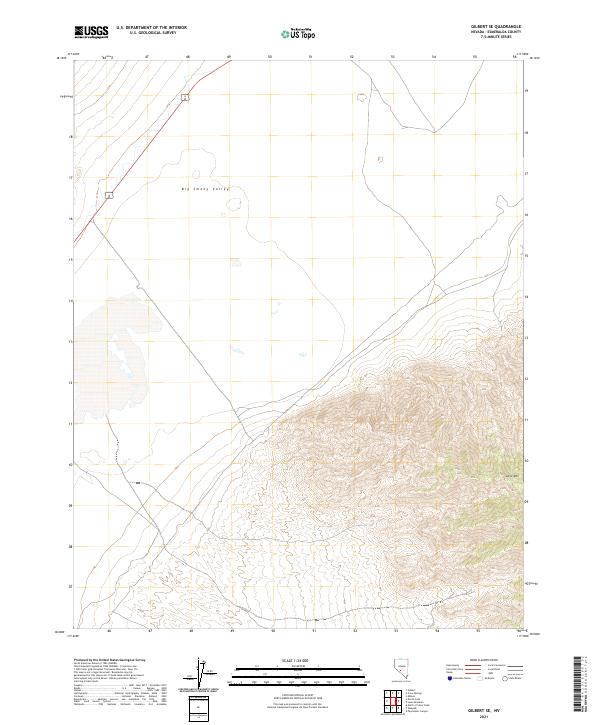 USGS Topographic Map – Gilbert SE