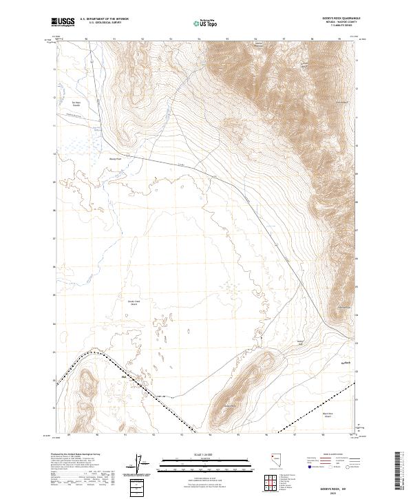 USGS Topographic Map – Godeys Rock