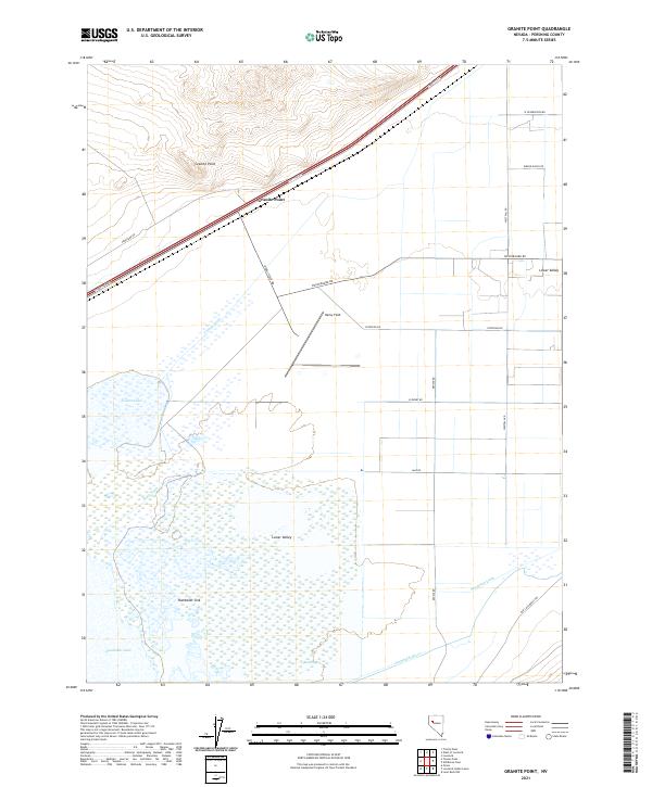 USGS Topographic Map – Granite Point
