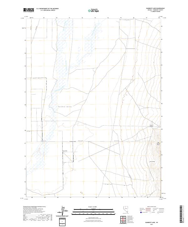 USGS Topographic Map – Gumboot Lake