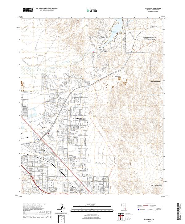 USGS Topographic Map – Henderson
