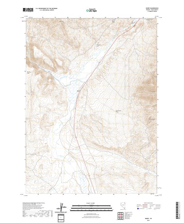 USGS Topographic Map – Henry