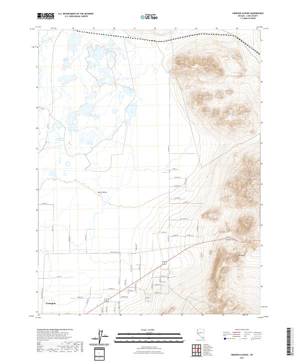 USGS Topographic Map – Hinkson Slough