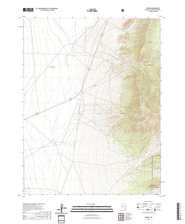 USGS Topographic Map – Hogum
