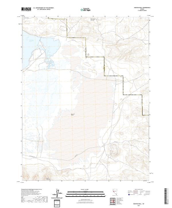 2021 Map of Hooten Well, 2021 Print