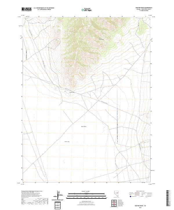 USGS Topographic Map – Hunter Point