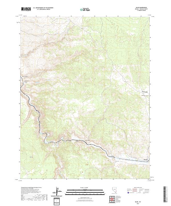 USGS Topographic Map – Islen