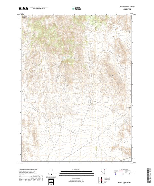 USGS Topographic Map – Jackson Spring