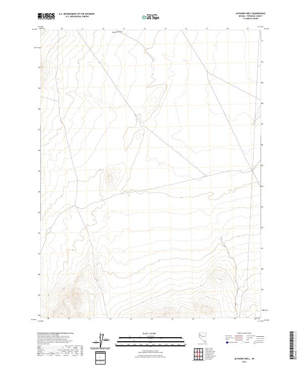 2021 Map of Jayhawk Well, 2021 Print
