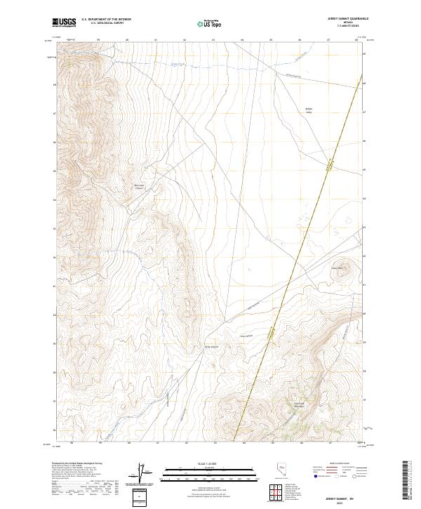 USGS Topographic Map – Jersey Summit