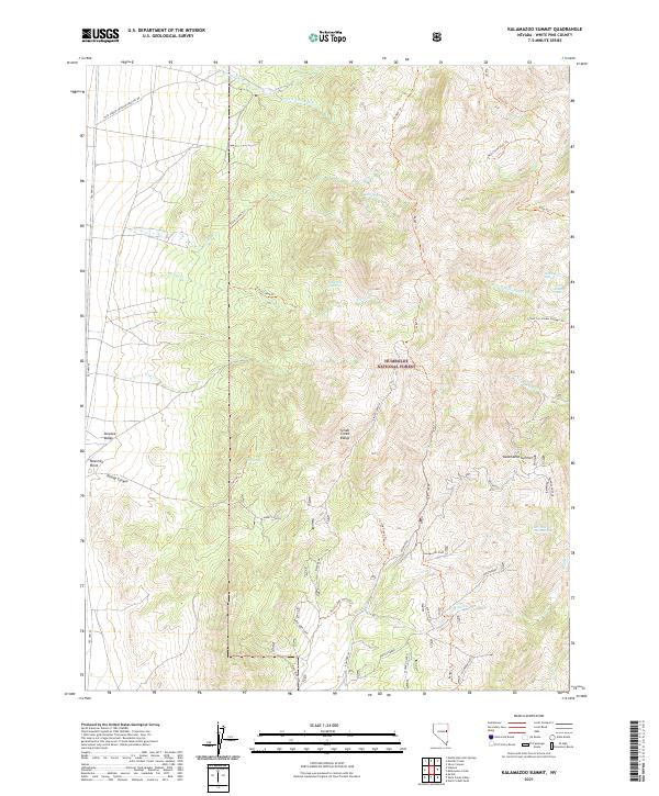 USGS Topographic Map – Kalamazoo Summit