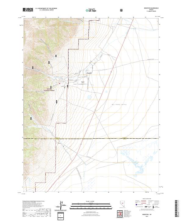 USGS Topographic Map – Kingston