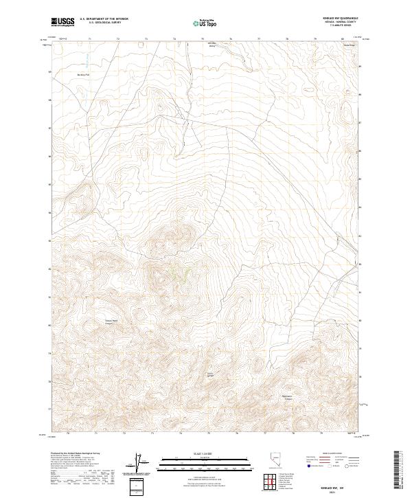 USGS Topographic Map – Kinkaid NW
