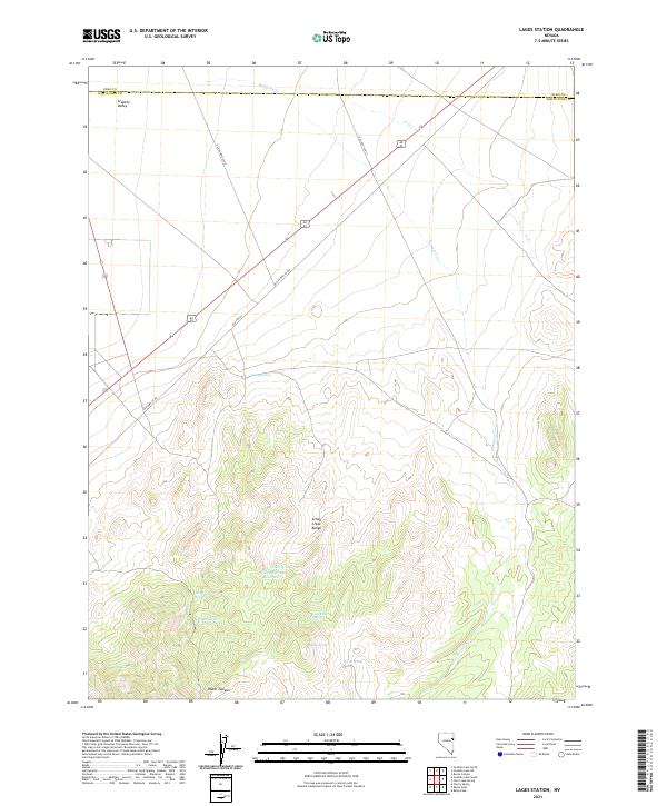 USGS Topographic Map – Lages Station