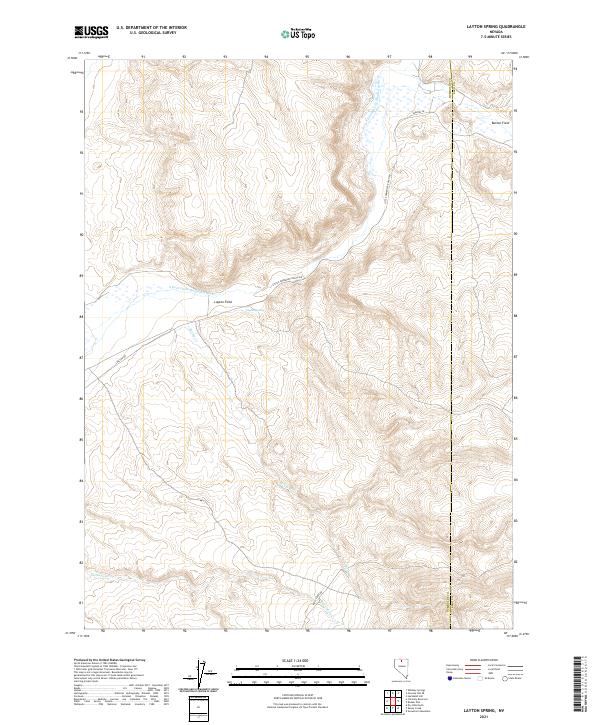 USGS Topographic Map – Layton Spring