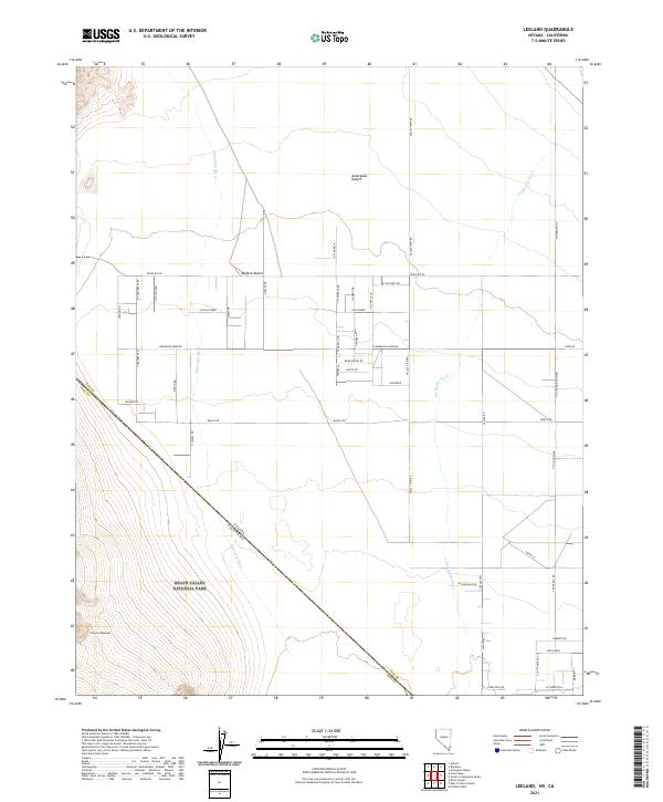 USGS Topographic Map – Leeland