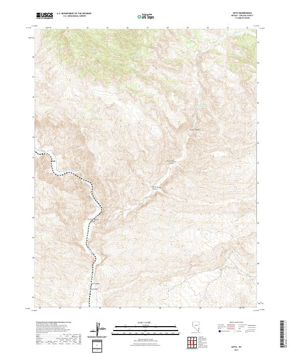 USGS Topographic Map – Leith