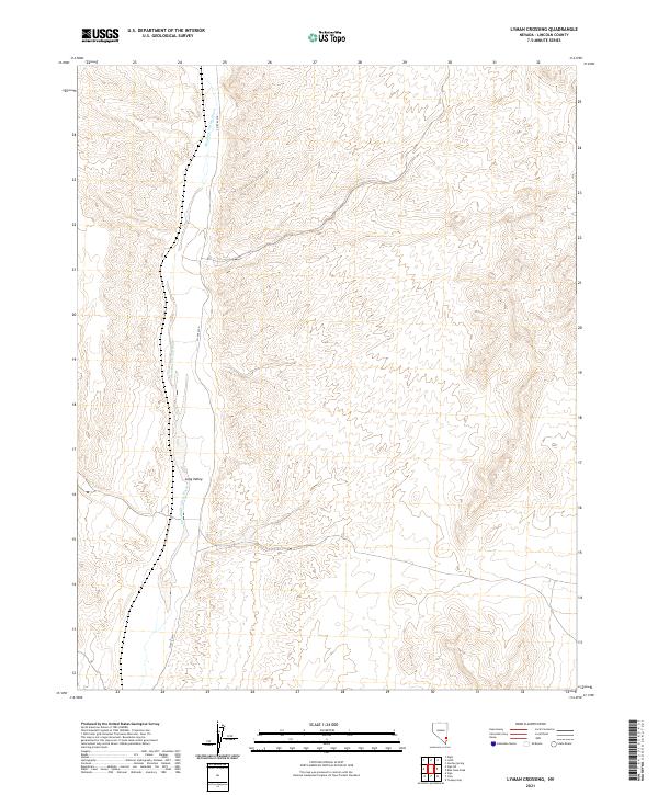 2021 Map of Lyman Crossing, 2021 Print