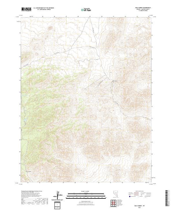 USGS Topographic Map – Mail Summit