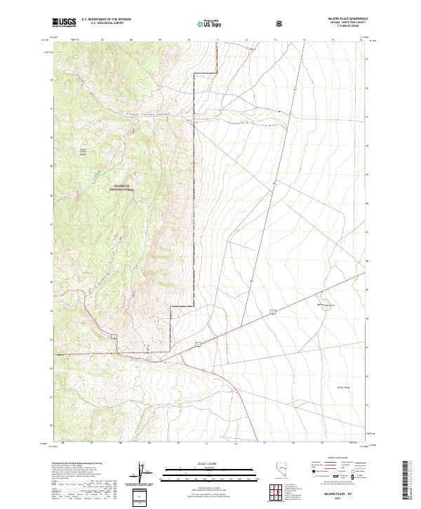 USGS Topographic Map – Majors Place