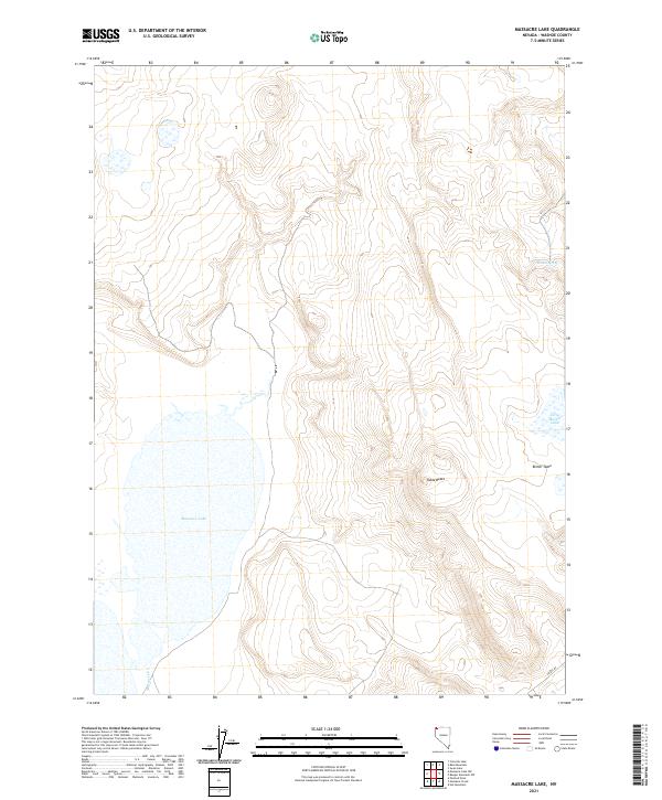 USGS Topographic Map – Massacre Lake