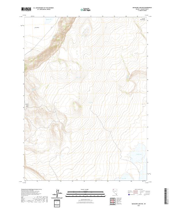 USGS Topographic Map – Massacre Lake NW