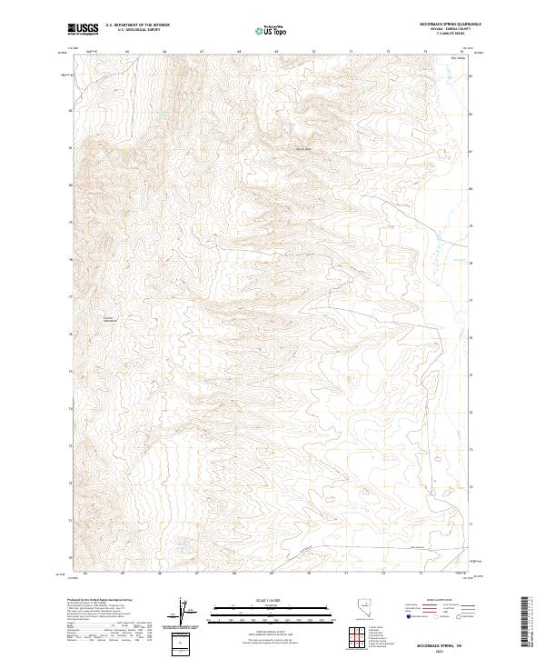 USGS Topographic Map – McCormack Spring