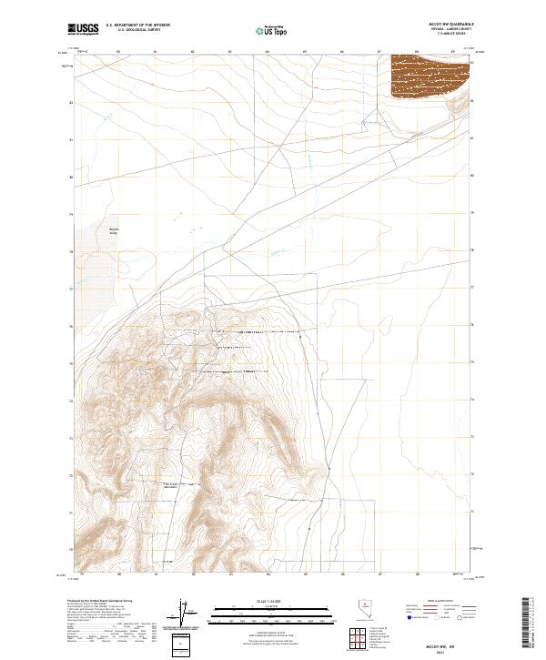 USGS Topographic Map – McCoy NW