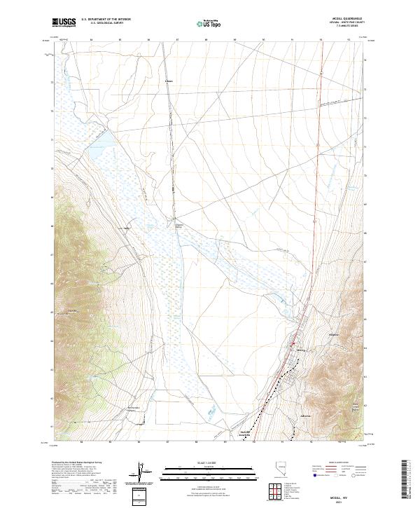 USGS Topographic Map – McGill